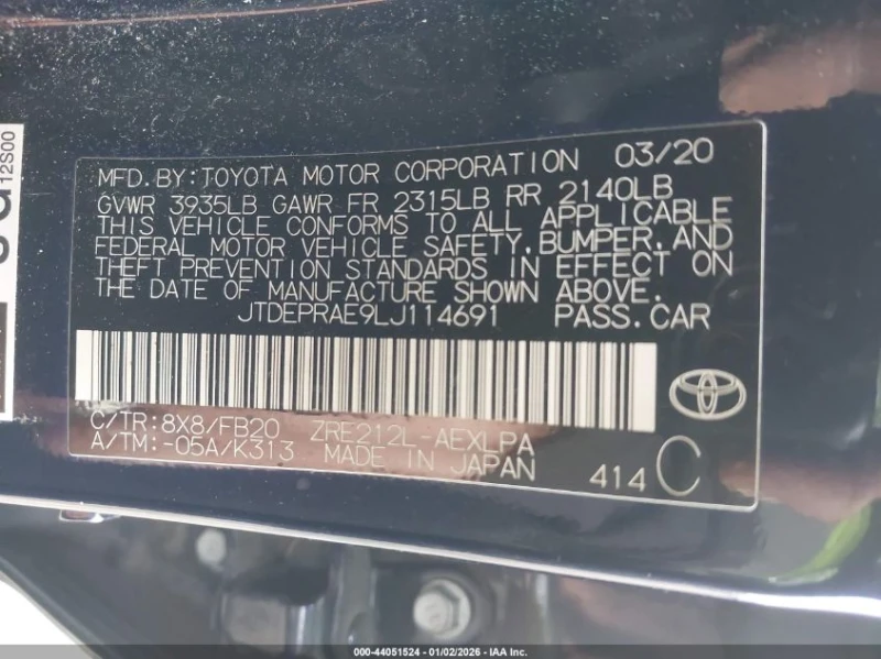 Toyota Corolla LE * CARFAX* , снимка 9 - Автомобили и джипове - 53448095