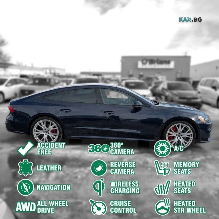 Audi S7 QUATTRO* PREMIUM PLUS* ПОДГРЕВ* ОБДУХВАНЕ* ПАНО* 3, снимка 2 - Автомобили и джипове - 56002975