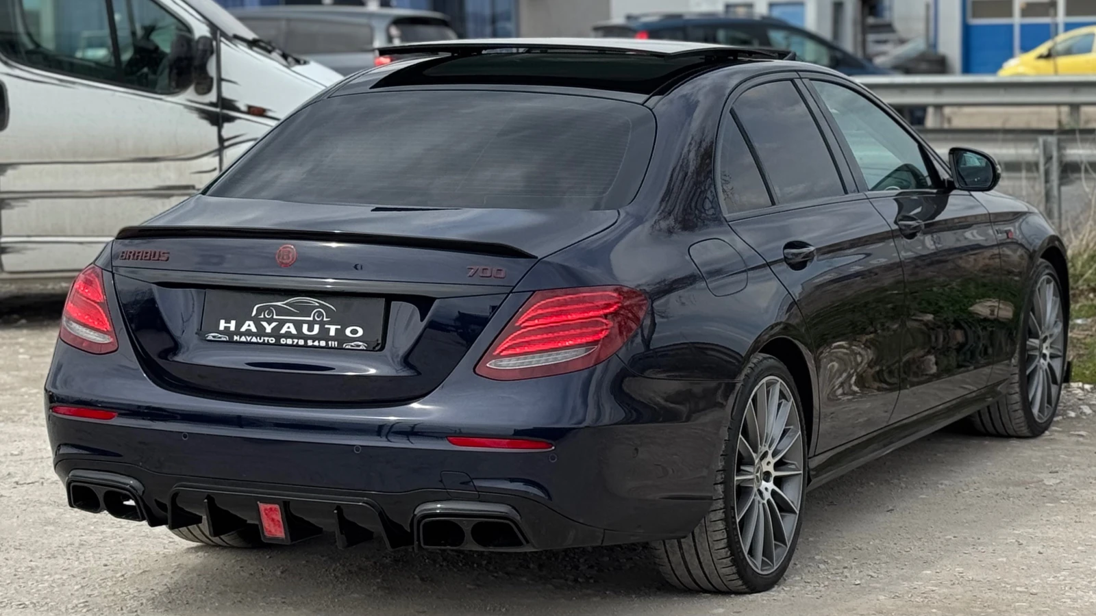 Mercedes-Benz E 400 d= 4MATIC= BRABUS= HUD= PANORAMA= 360* CAMERA=  - изображение 5