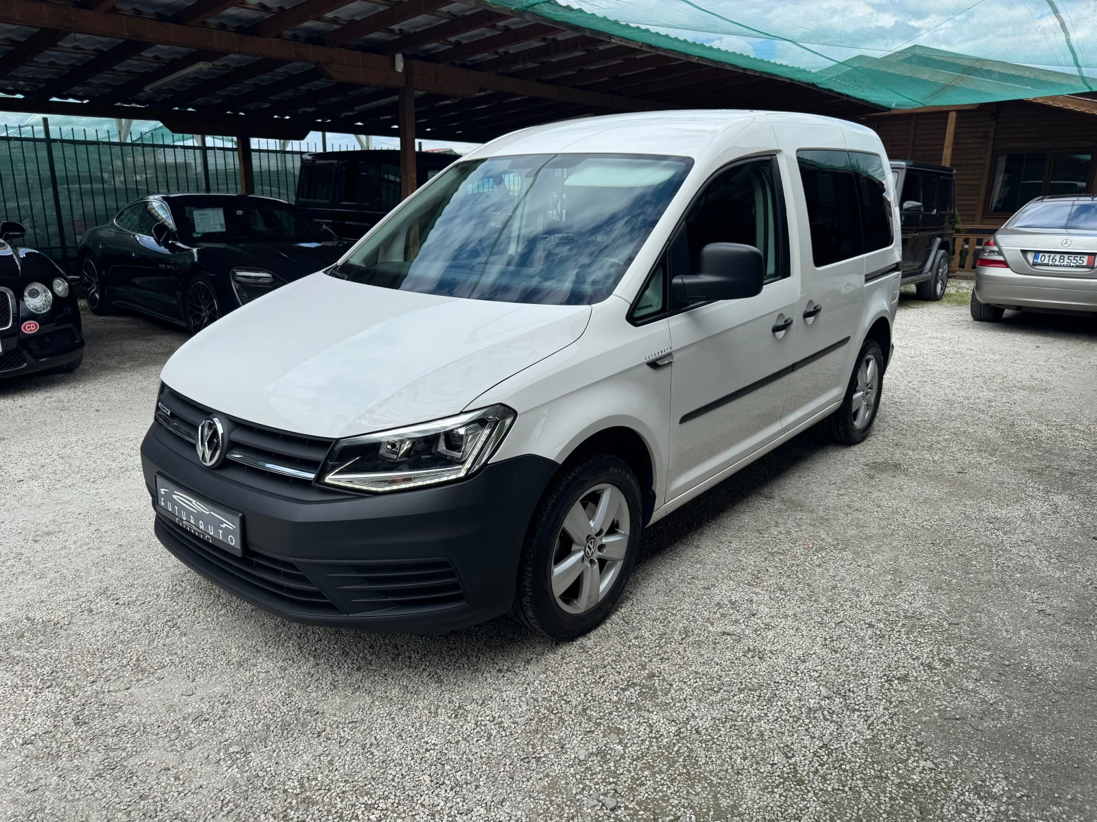 VW Caddy 1, 4TGI, ФАБР.МЕТАН , AVTOMAT, NAVI, нов внос ШВЕЙ - изображение 5