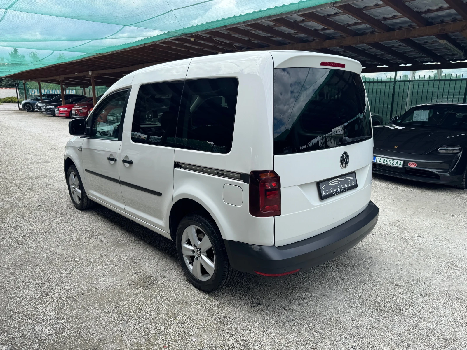 VW Caddy 1, 4TGI, ФАБР.МЕТАН , AVTOMAT, NAVI, нов внос ШВЕЙ - изображение 7