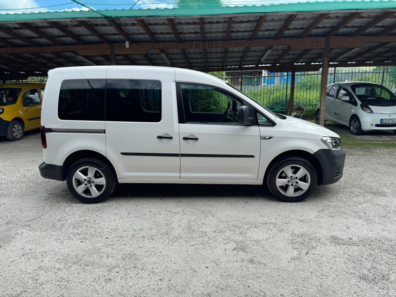 VW Caddy 1, 4TGI, ФАБР.МЕТАН , AVTOMAT, NAVI, нов внос ШВЕЙ - изображение 4