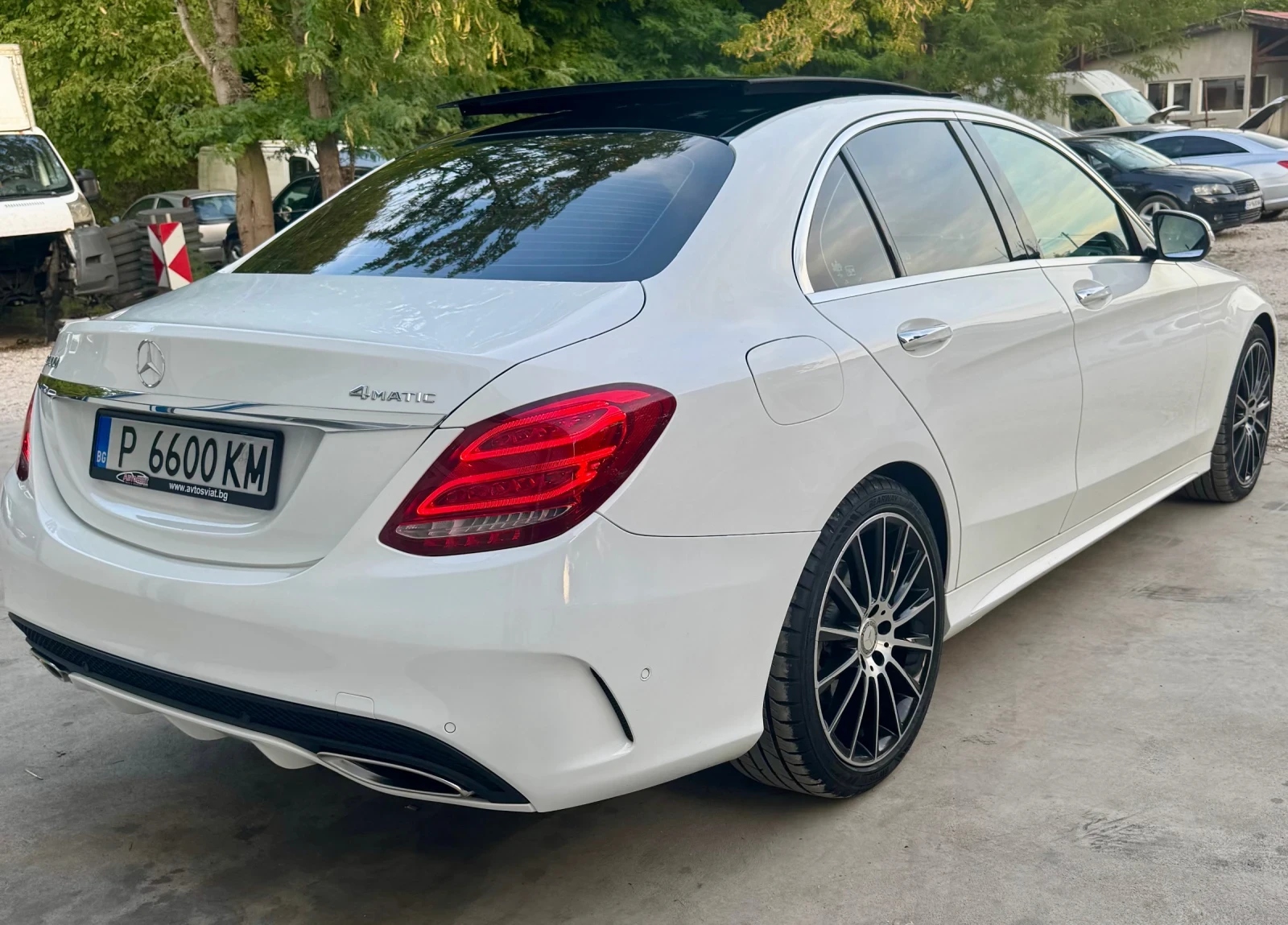Mercedes-Benz C 400 4-Matic AMG BURM DIS PANO - изображение 8