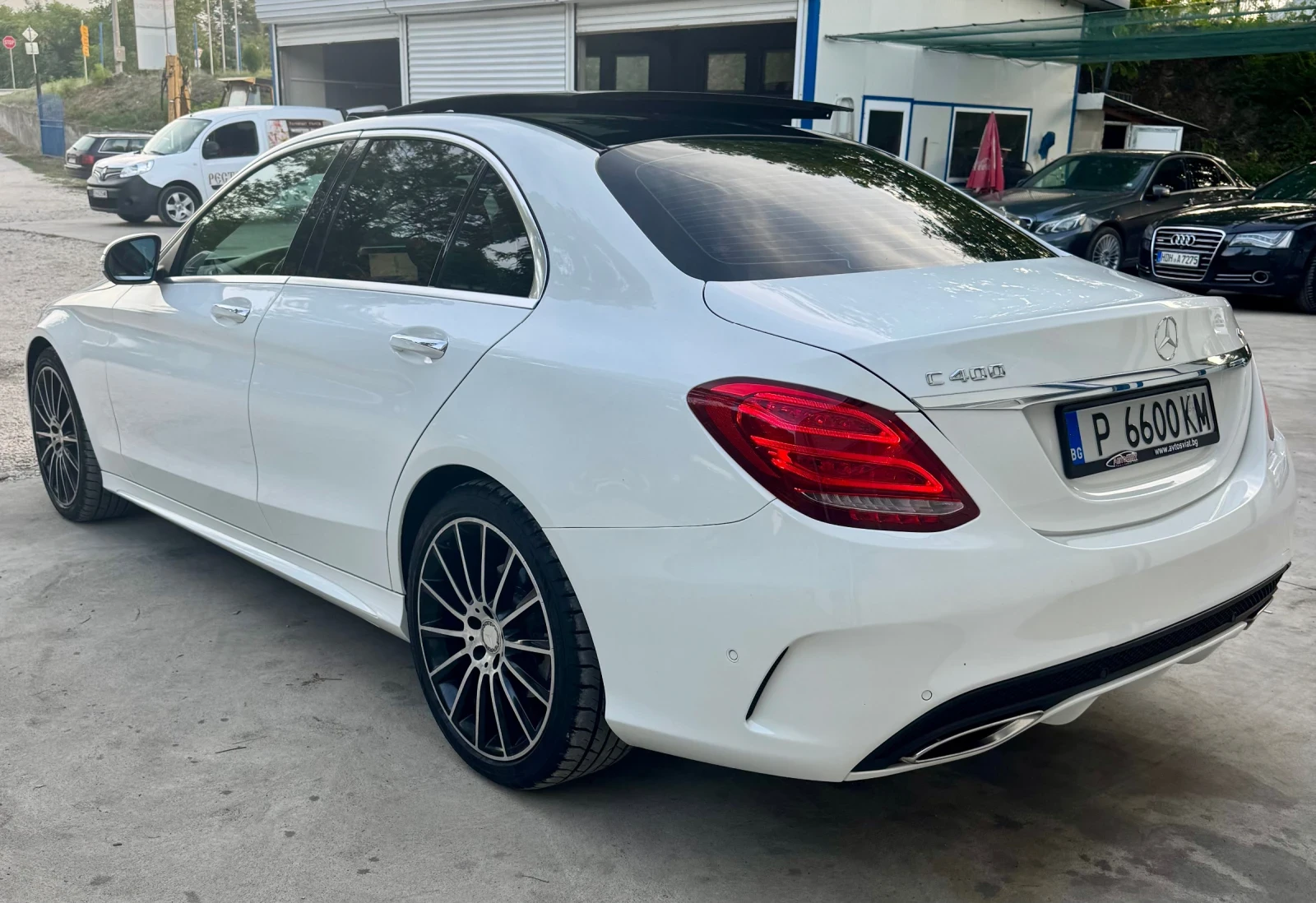 Mercedes-Benz C 400 4-Matic AMG BURM DIS PANO - изображение 7