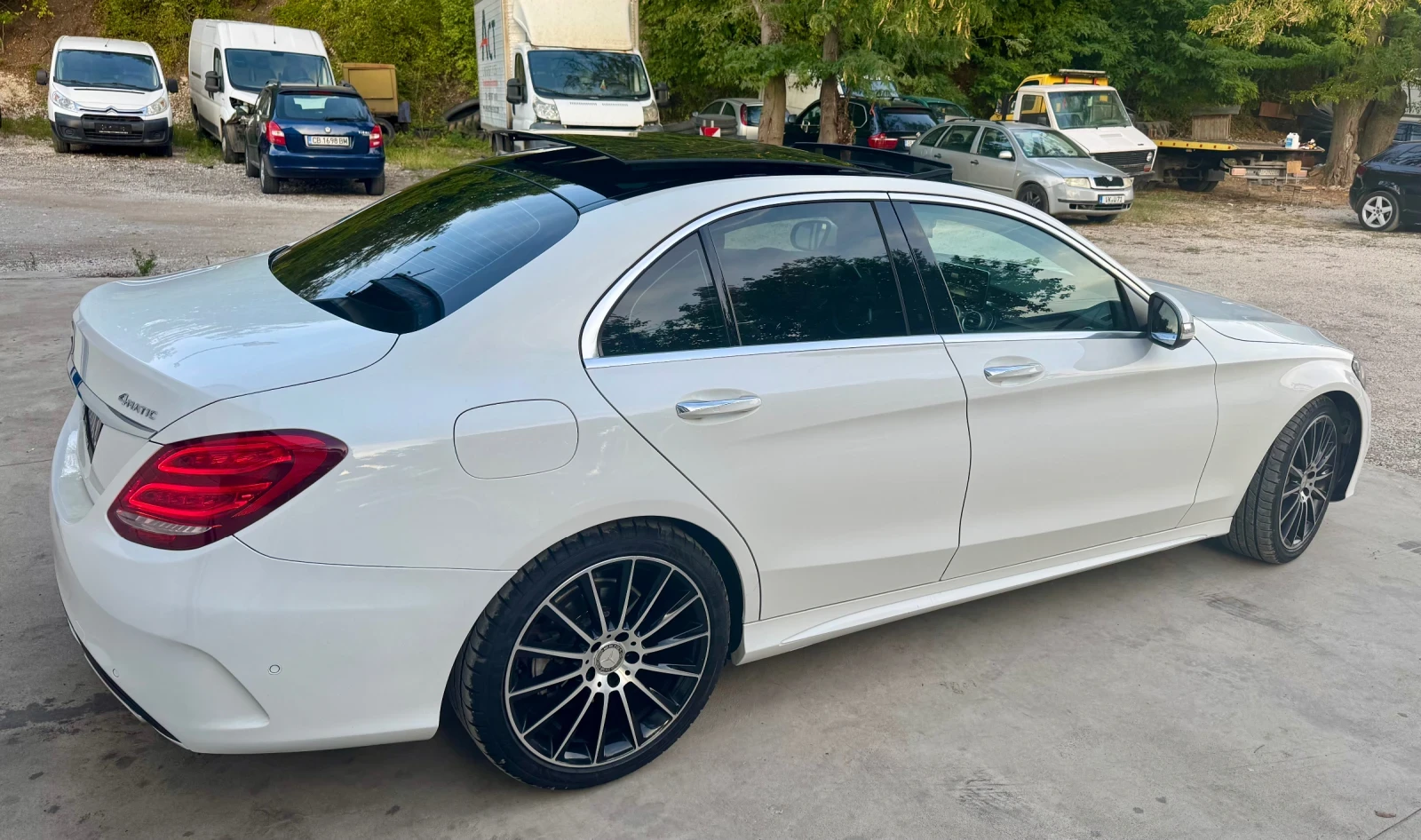 Mercedes-Benz C 400 4-Matic AMG BURM DIS PANO - изображение 4