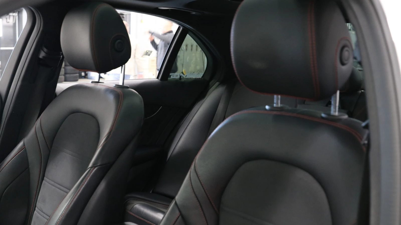 Mercedes-Benz C 450 AMG BURMESTER* RED STITCH* PANOROOF* KEYLESS* PREMIUM* | Mobile.bg   15