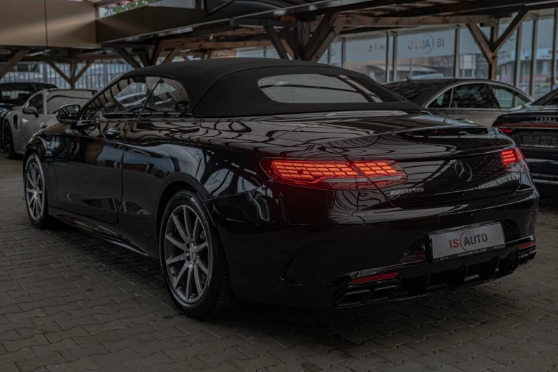 Mercedes-Benz S 63 AMG 4Matic/Swarovski/HuD/Burmester/AirMatic/Night Visi, снимка 6 - Автомобили и джипове - 52435999
