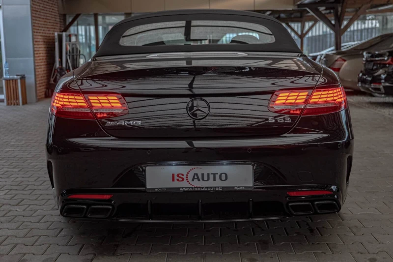 Mercedes-Benz S 63 AMG 4Matic/Swarovski/HuD/Burmester/AirMatic/Night Visi, снимка 5 - Автомобили и джипове - 52435999