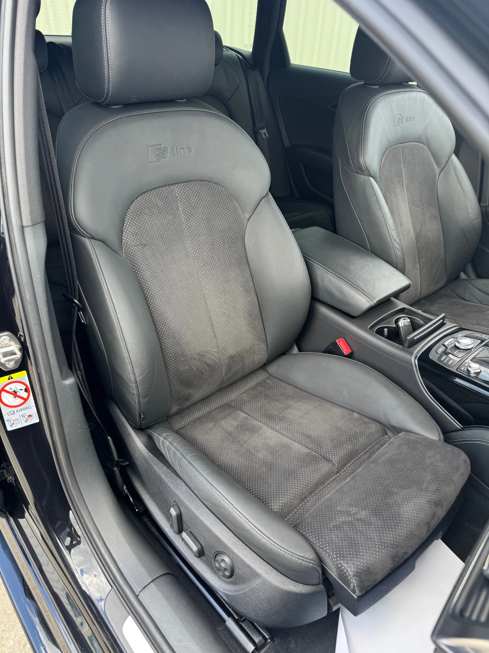 Audi A6 BiTDI-313 8ZF ACC ПАНОРАМА HUD NIGHT-VISION КАМЕРА, снимка 12 - Автомобили и джипове - 54914344