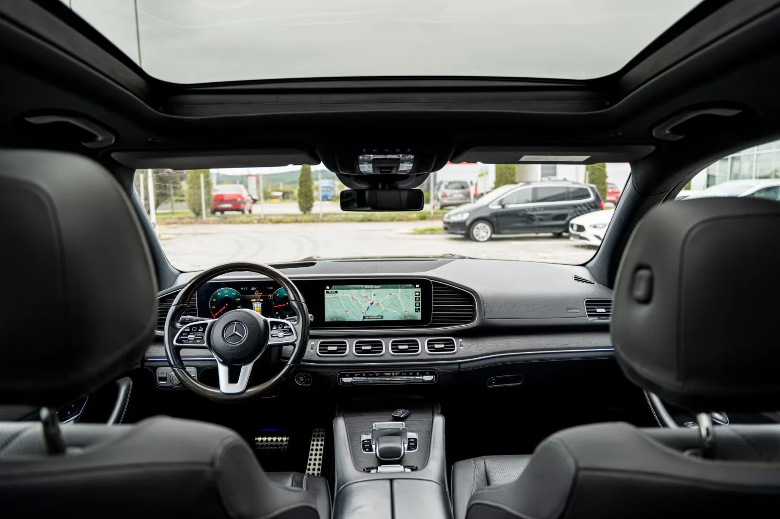 Mercedes-Benz GLS 400 4MATIC/330HP/AMG/PANO/360/BURMESTER/ACC/692vpr | Mobile.bg   13