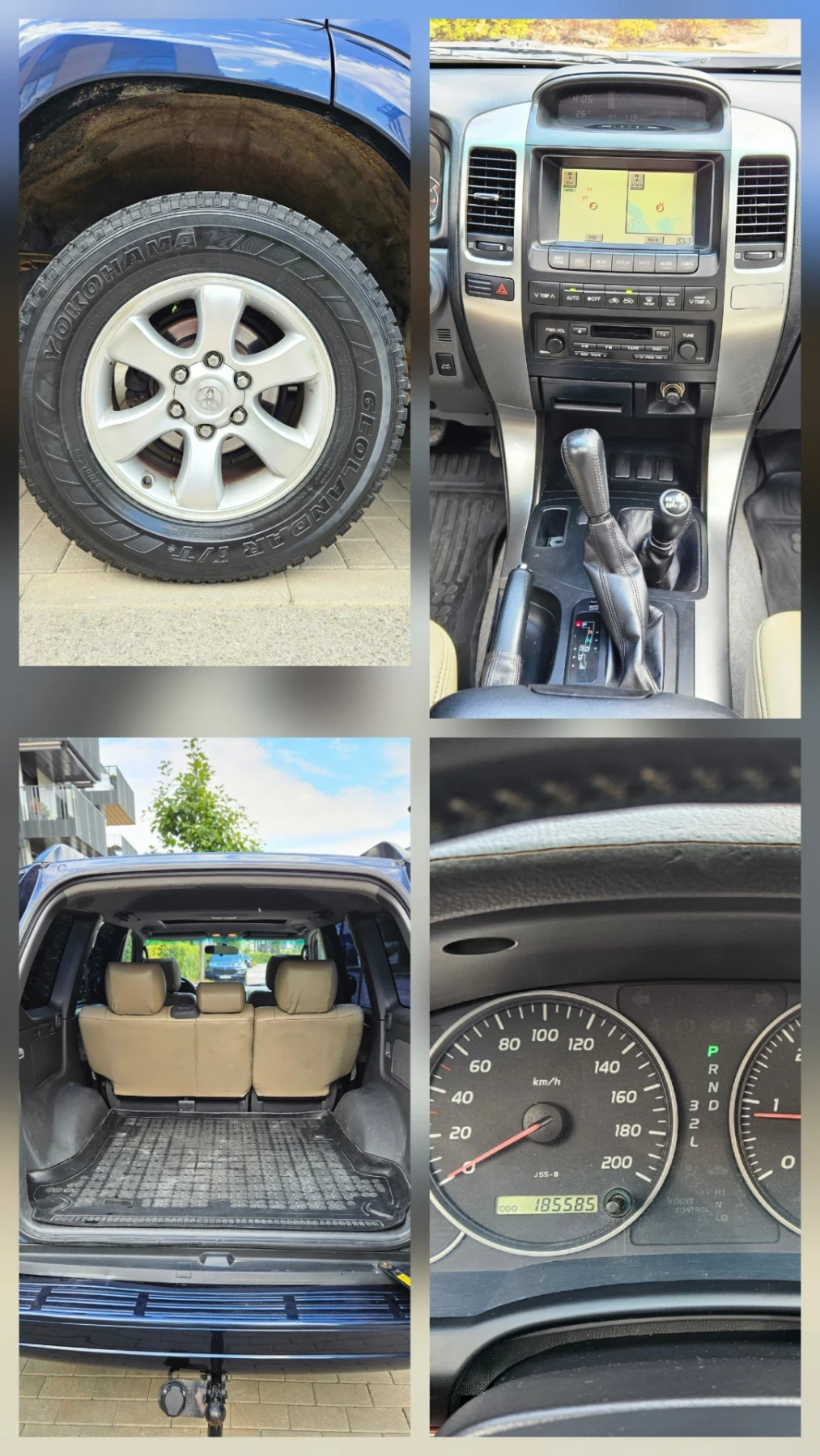 Toyota Land cruiser 120 D-4D Auto  | Mobile.bg   11