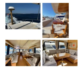 Моторна яхта Menorquin Yachts Sasga Menorquin 54 Fly, снимка 4 - Воден транспорт - 49421513