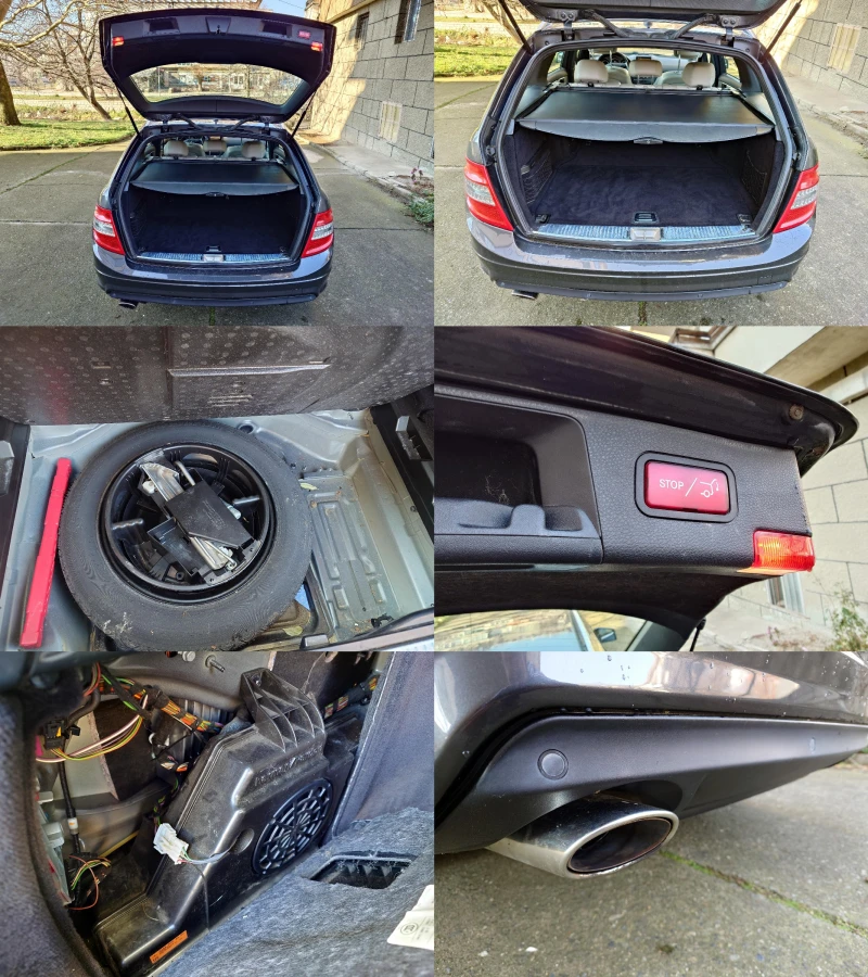 Mercedes-Benz C 220 AMG - Pack, снимка 14 - Автомобили и джипове - 48440394