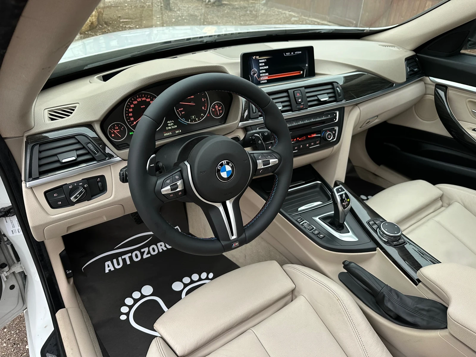 BMW 3gt M PAKET* 320D* HEAD UP* 360KAMERI* PANORAMA* ПЕРЛА - изображение 9