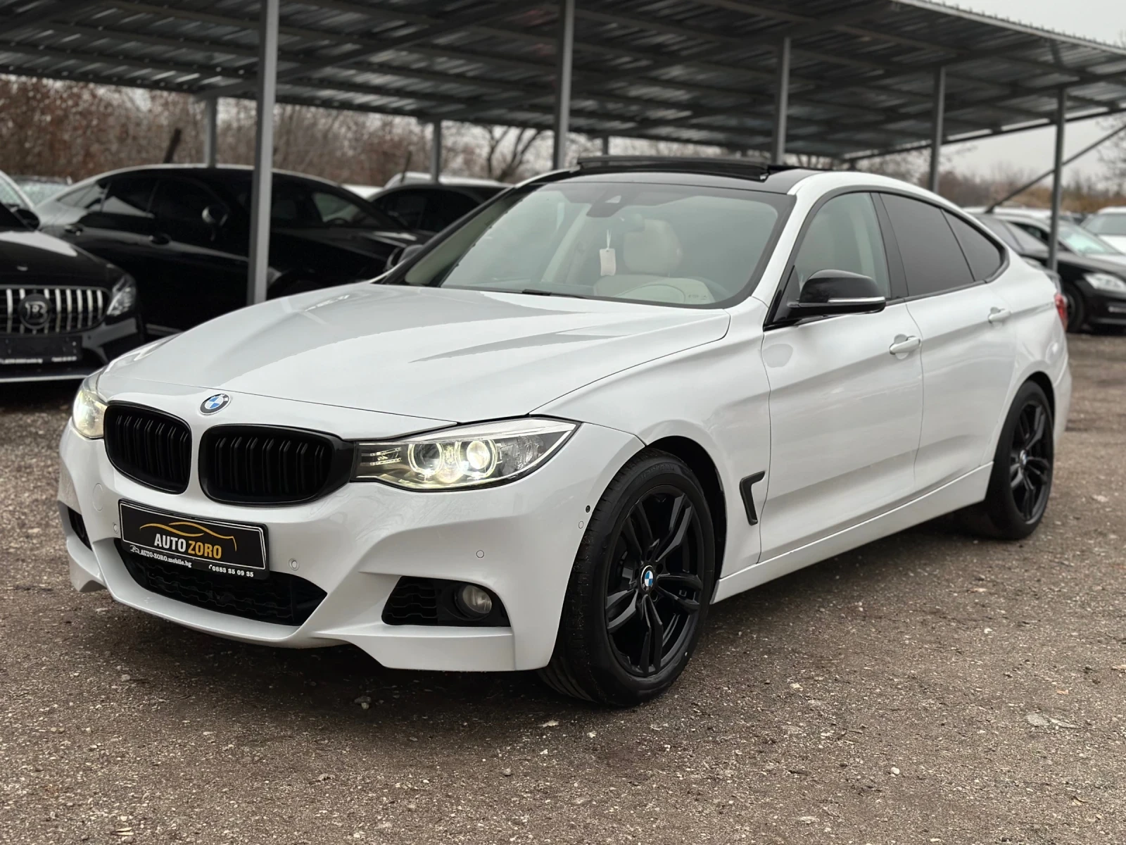 BMW 3gt M PAKET* 320D* HEAD UP* 360KAMERI* PANORAMA* ПЕРЛА - изображение 5