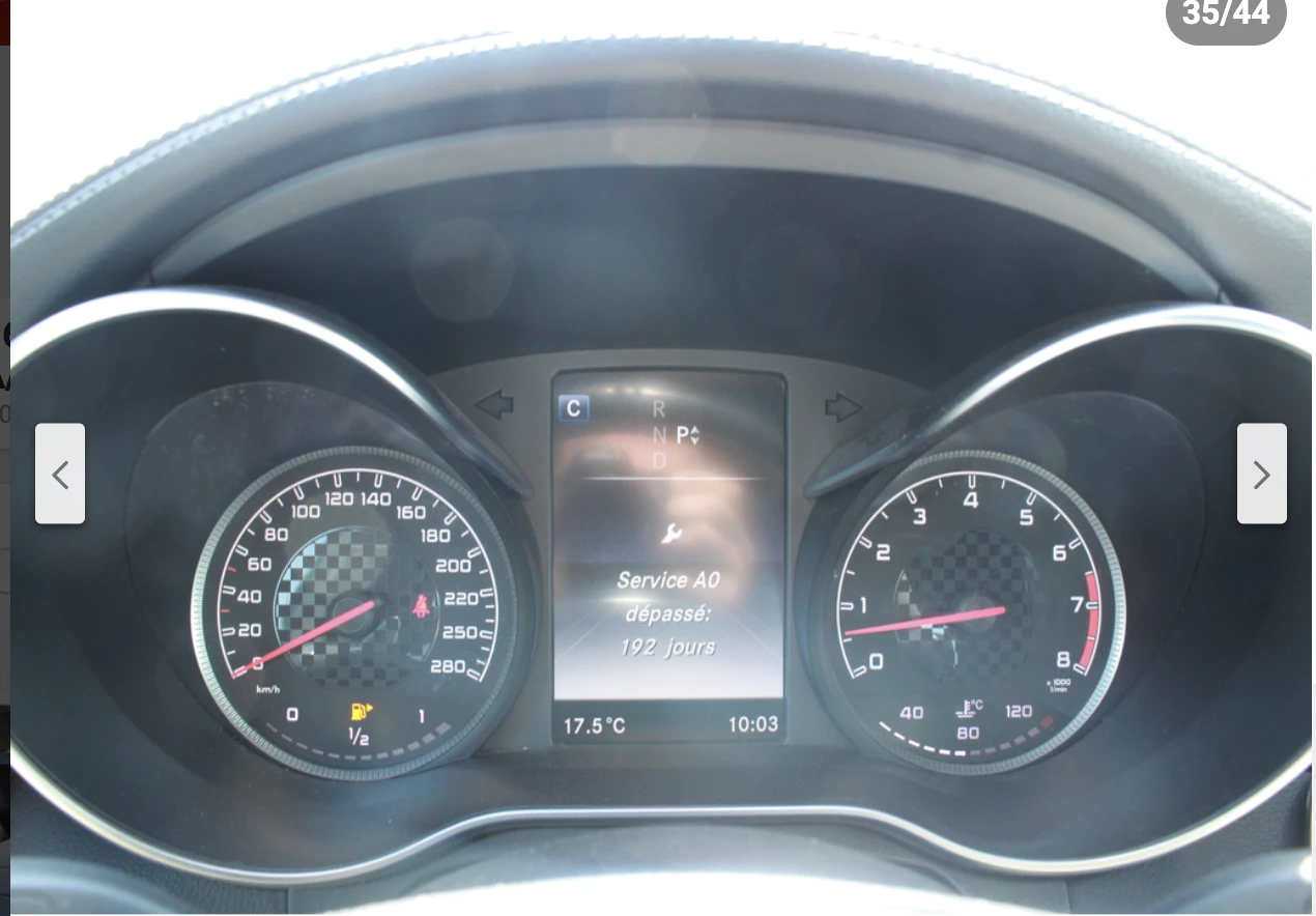 Mercedes-Benz C 450 AMG BURMESTER* 4MATIC* ���������* �������������*  | Mobile.bg � ����������� 14