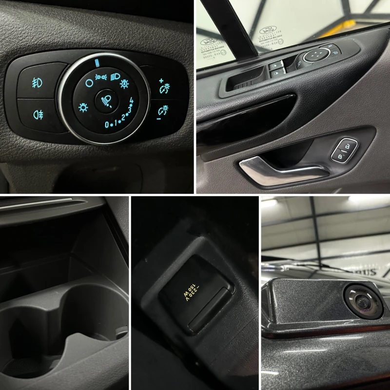 Ford Transit Custom КОЖА* НАВИ* 7+ 1 МЕСТА, снимка 12 - Бусове и автобуси - 52804762