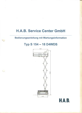 Автовишка Друга марка HAB S154-18 4x4, снимка 11