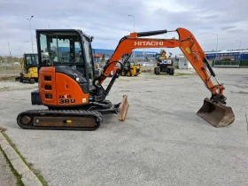 Багер Hitachi ZX 38U-5A, КЛИМАТИК , 3 КОФИ, снимка 3