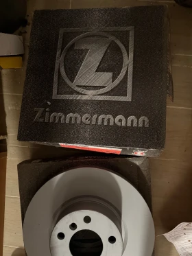 Чисто нови предни дискове Zimmerman /немски/ и накладки комплект TRW испански за БМВ Х3 модел F25 .П, снимка 2