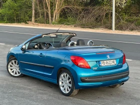 Peugeot 207 CABRIO* GT* 150hp* OCEAN BLUE* RECARO* JBL* TOP* , снимка 5
