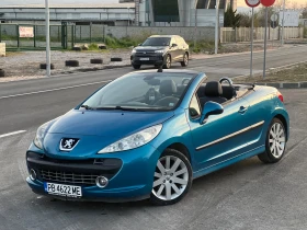 Peugeot 207 CABRIO* GT* 150hp* OCEAN BLUE* RECARO* JBL* TOP* , снимка 1