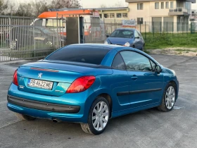 Peugeot 207 CABRIO* GT* 150hp* OCEAN BLUE* RECARO* JBL* TOP* , снимка 9