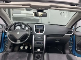Peugeot 207 CABRIO* GT* 150hp* OCEAN BLUE* RECARO* JBL* TOP* , снимка 16
