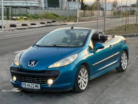 Peugeot 207 CABRIO* GT* 150hp* OCEAN BLUE* RECARO* JBL* TOP* , снимка 6