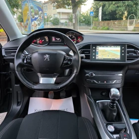 Peugeot 308 1.6HDI FULL LED Keyless NAVI KAMERA PANORAMA - 16999 лв. - 41176303 15