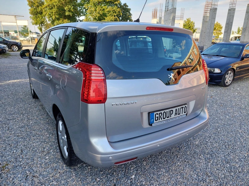 Peugeot 5008 1.6E-HDI-112к.с/6-СКОРОСТИ/КЛИМАТРОНИК/ПАРКТРОНИК!, снимка 5 - Автомобили и джипове - 42224351