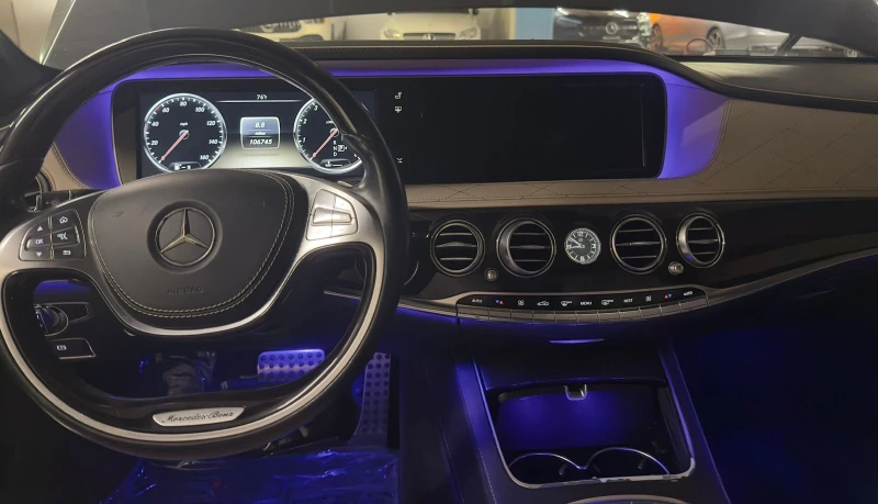 Mercedes-Benz S 500 AMG* PACK* BURMESTER* ОБДУХВАНЕ* МАСАЖ* КАМЕРА* ПО, снимка 8 - Автомобили и джипове - 52227178