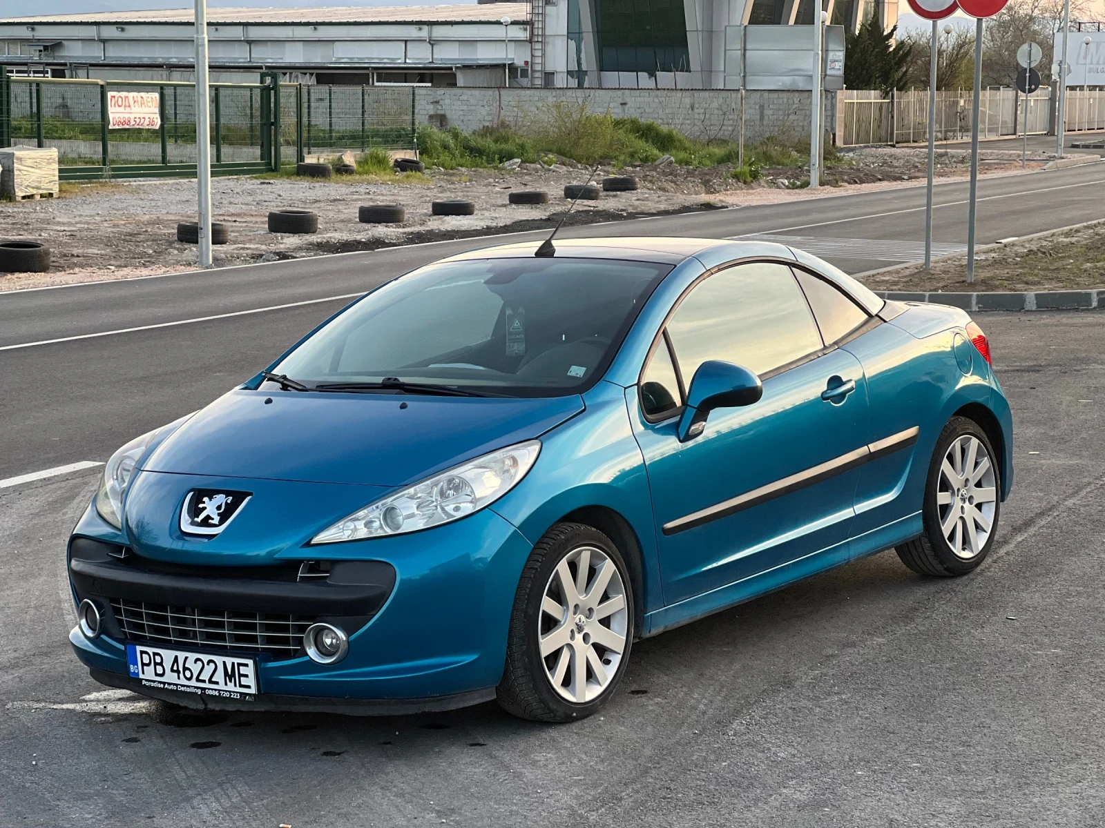 Peugeot 207 CABRIO* GT* 150hp* OCEAN BLUE* RECARO* JBL* TOP* , снимка 2 - Автомобили и джипове - 54284985