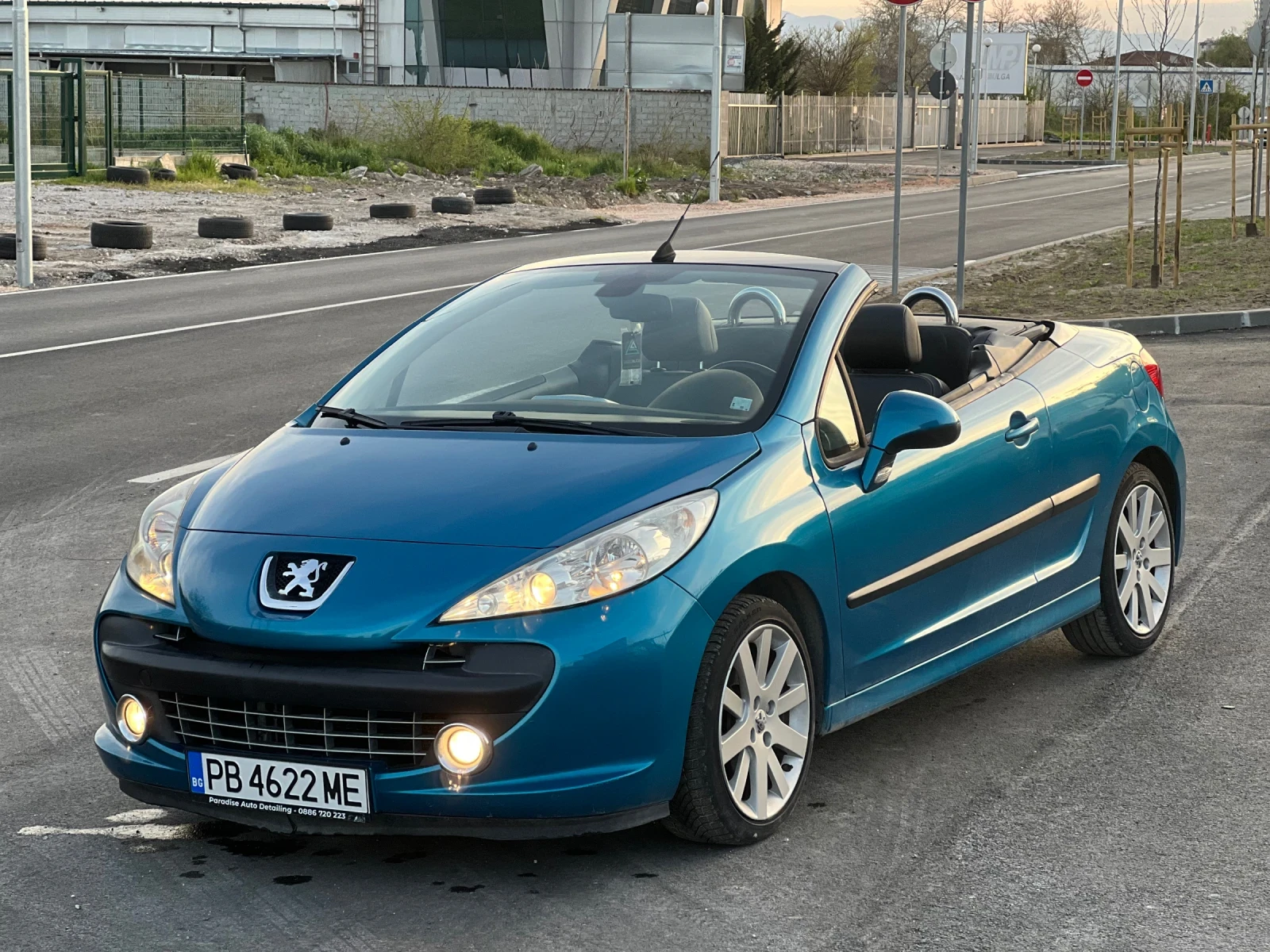Peugeot 207 CABRIO* GT* 150hp* OCEAN BLUE* RECARO* JBL* TOP* , снимка 6 - Автомобили и джипове - 54284985