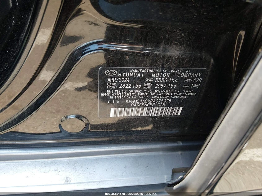 Hyundai Ioniq 6 Sel, снимка 9 - Автомобили и джипове - 55744349