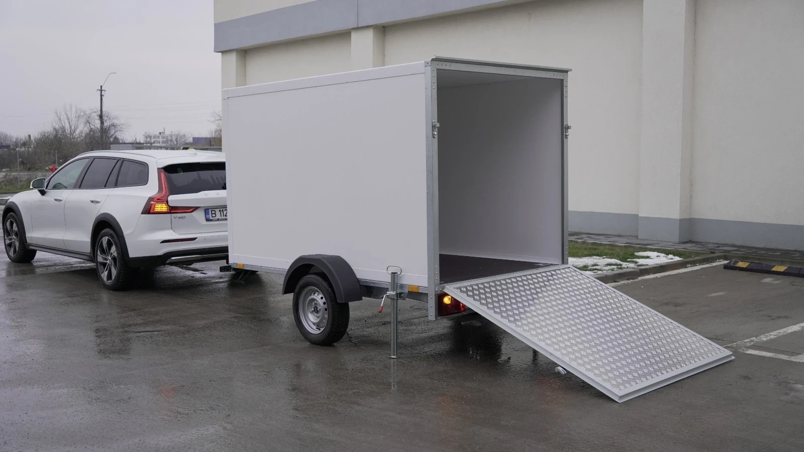 За автомобил Agados Ремарке Фургон 250х135х150, снимка 2 - Ремаркета - 54123708