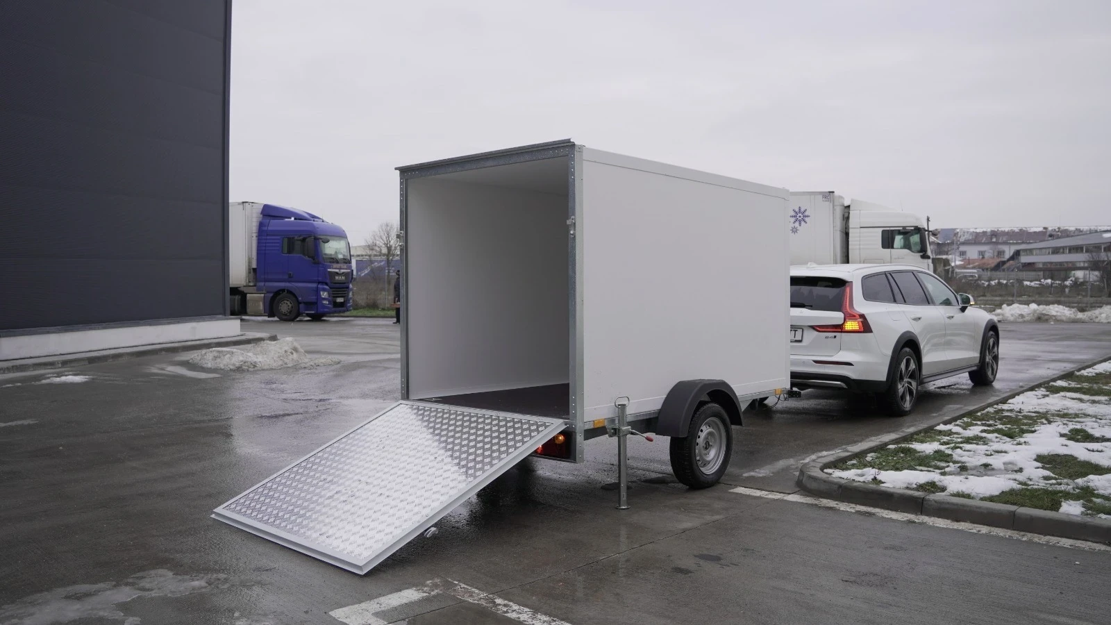 За автомобил Agados Ремарке Фургон 250х135х150, снимка 10 - Ремаркета - 54123708