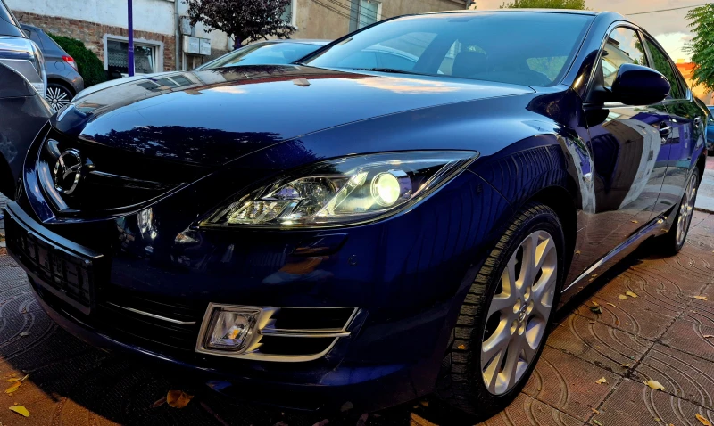 Mazda 6 2.5i-GINZA-LUX-кожа-верига-6speed-japan, снимка 7 - Автомобили и джипове - 51556327