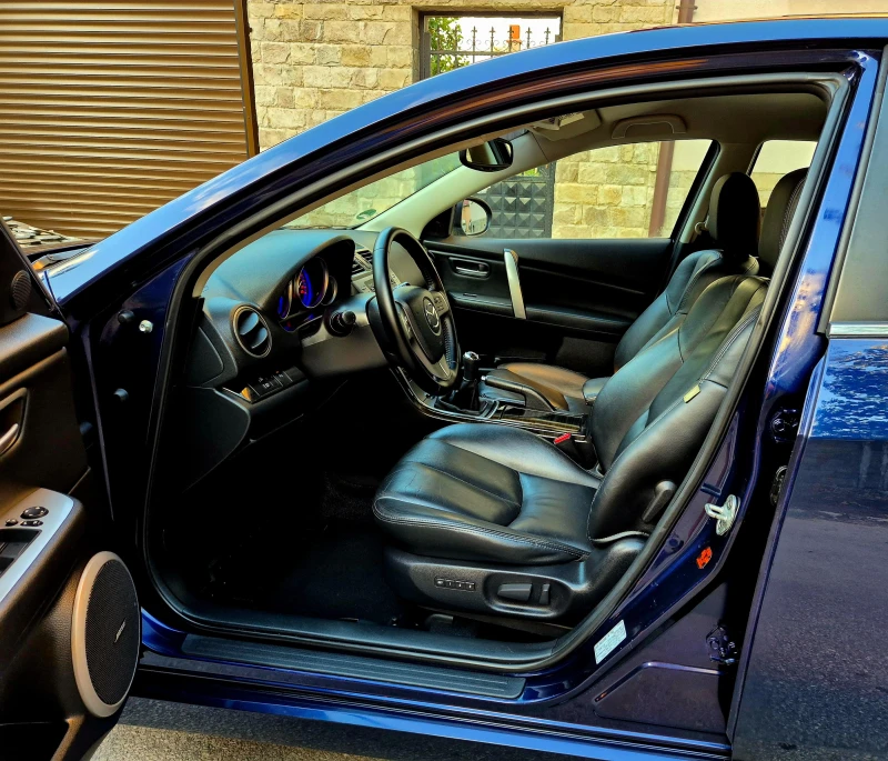 Mazda 6 2.5i-GINZA-LUX-кожа-верига-6speed-japan, снимка 3 - Автомобили и джипове - 51556327