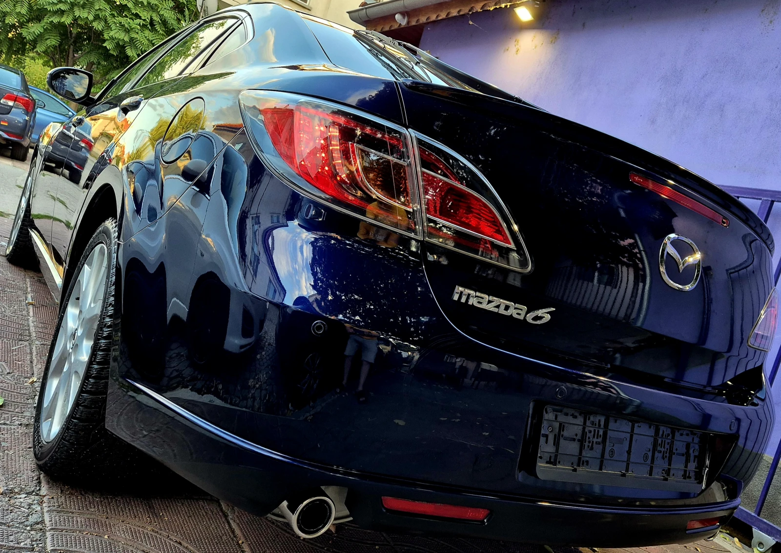 Mazda 6 2.5i-GINZA-LUX-кожа-верига-6speed-japan - изображение 10