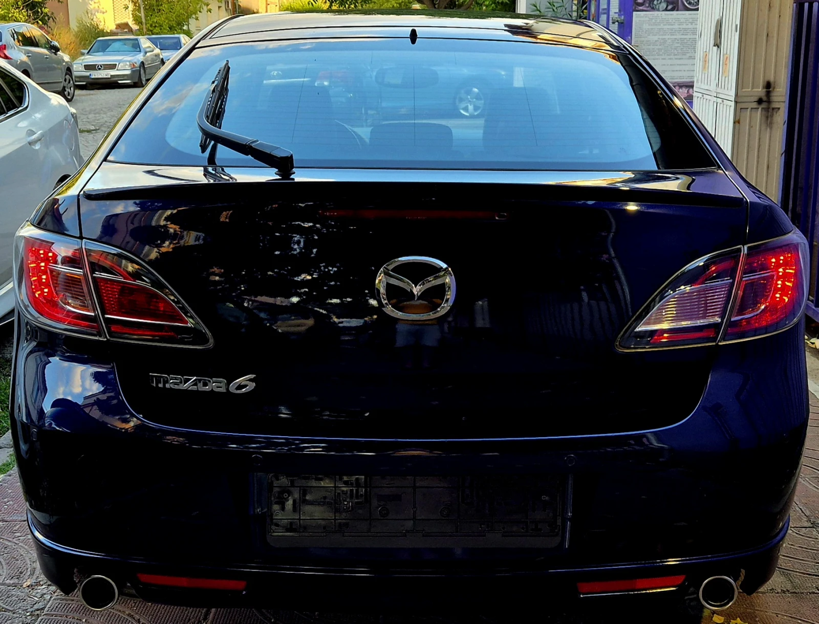 Mazda 6 2.5i-GINZA-LUX-кожа-верига-6speed-japan - изображение 9