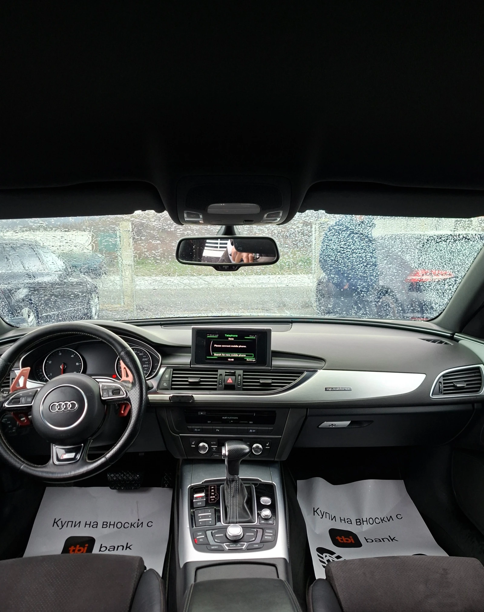 Audi A6 BITDI-3X S-Line, ACTIVE SOUND, 8ZF, , снимка 11 - Автомобили и джипове - 53953056