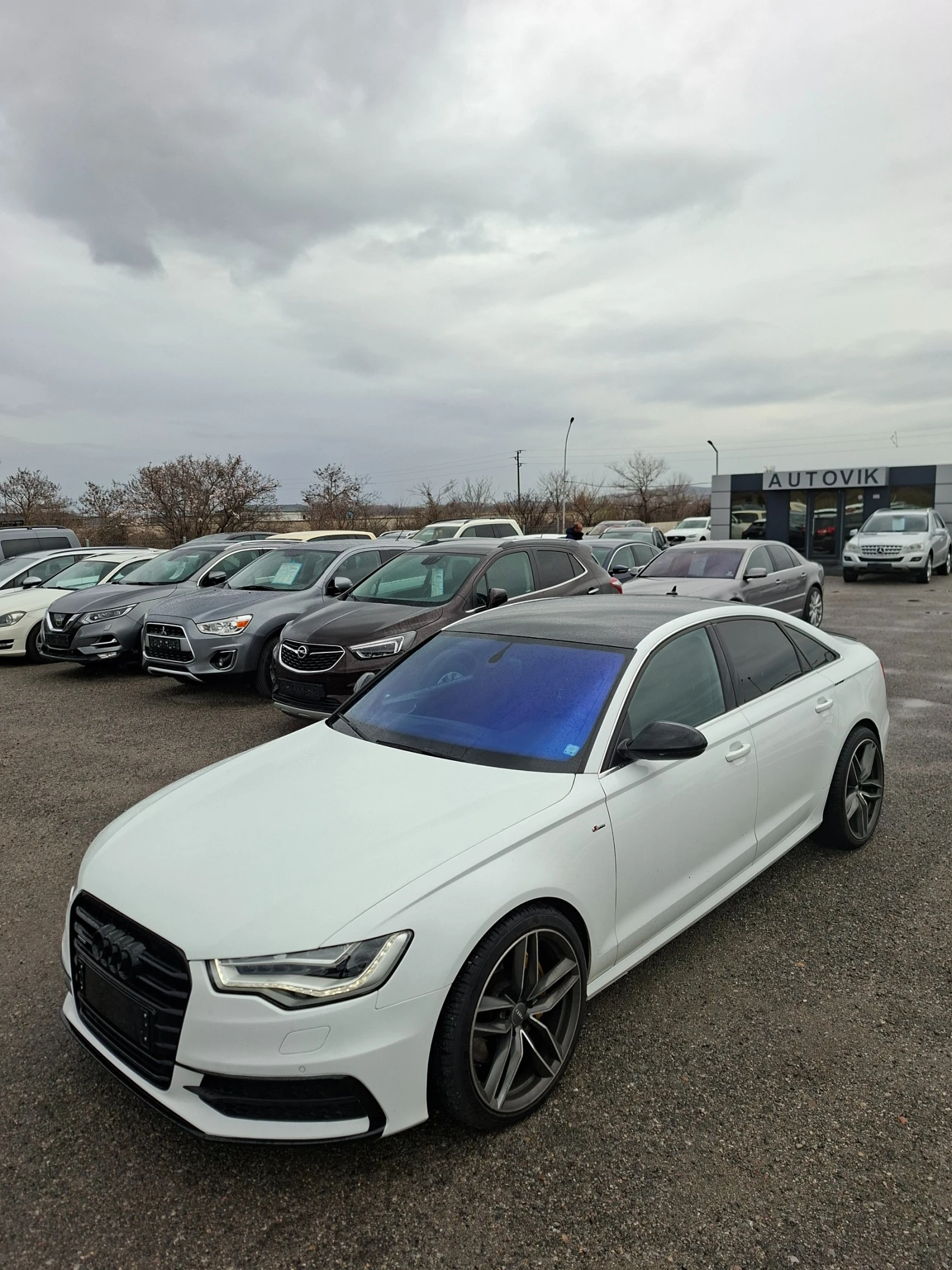 Audi A6 BITDI-3X S-Line, ACTIVE SOUND, 8ZF, , снимка 14 - Автомобили и джипове - 53953056