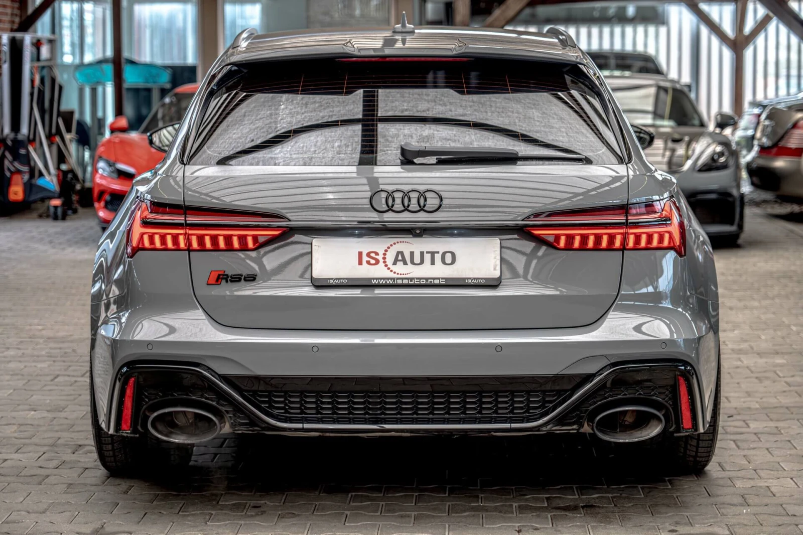 Audi Rs6 4.0TFSI/Керамика/Мемоry/Камера/Quattro/Ambient, снимка 4 - Автомобили и джипове - 54464036