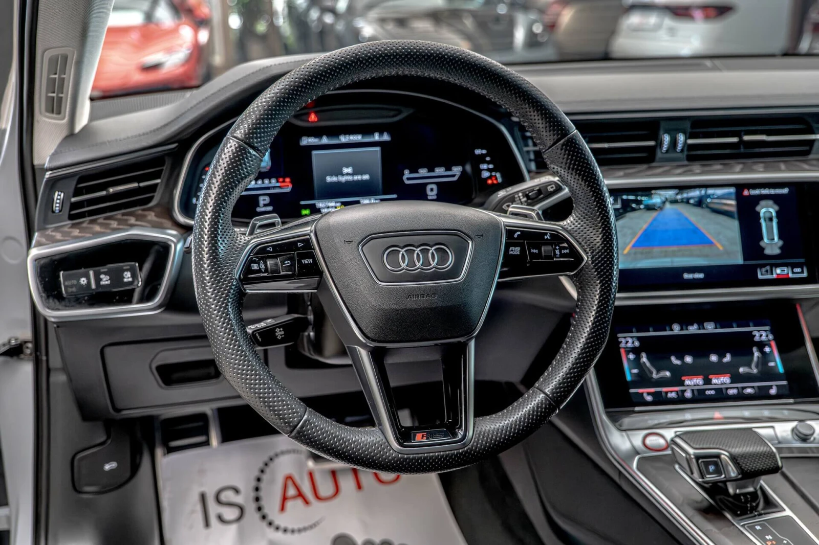 Audi Rs6 4.0TFSI/Керамика/Мемоry/Камера/Quattro/Ambient, снимка 9 - Автомобили и джипове - 54464036