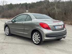 Peugeot 207 CC 1.6i ROLAND GARROS КЛИМАТРОНИК НОВ ВНОС НАВИ, снимка 4