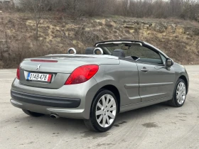 Peugeot 207 CC 1.6i ROLAND GARROS КЛИМАТРОНИК НОВ ВНОС НАВИ, снимка 6