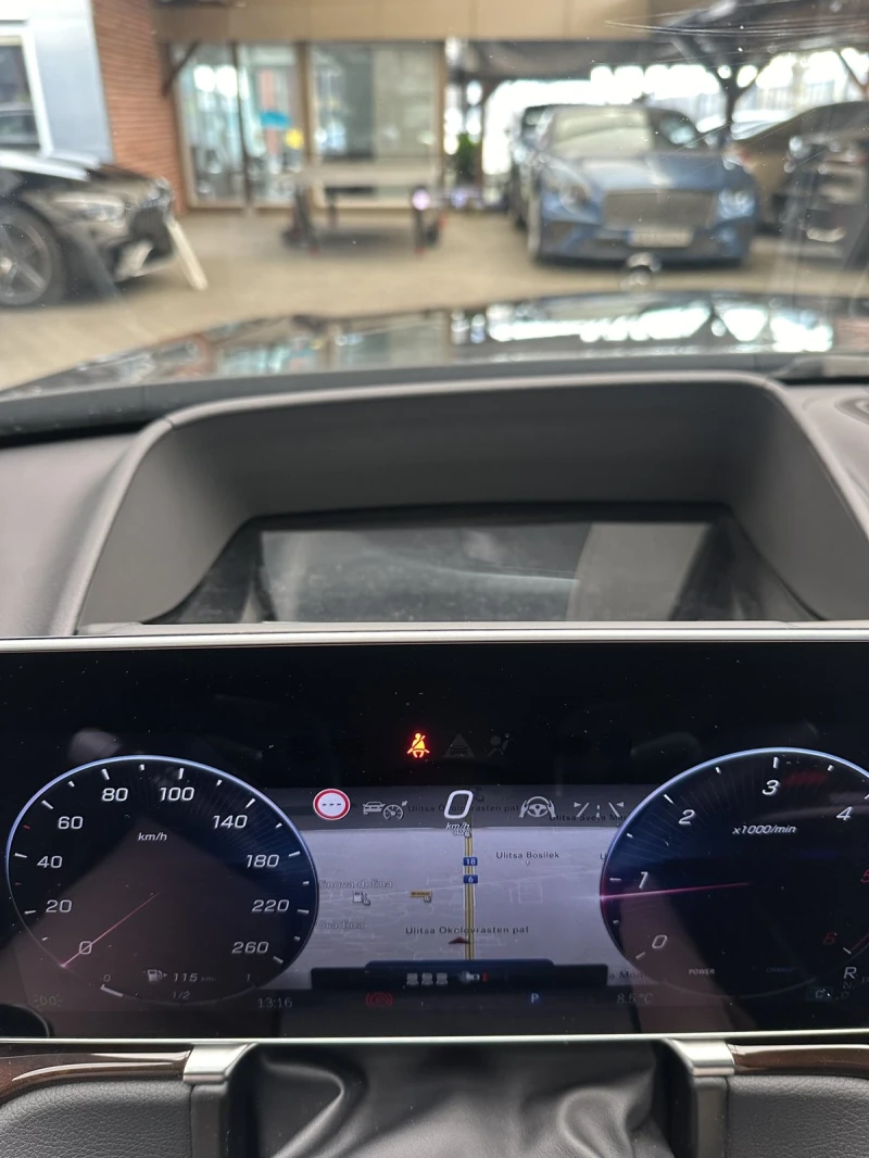 Mercedes-Benz S 450 d 4M/Long/RSE/HuD/Burmester/Laser/, снимка 13 - Автомобили и джипове - 47933349