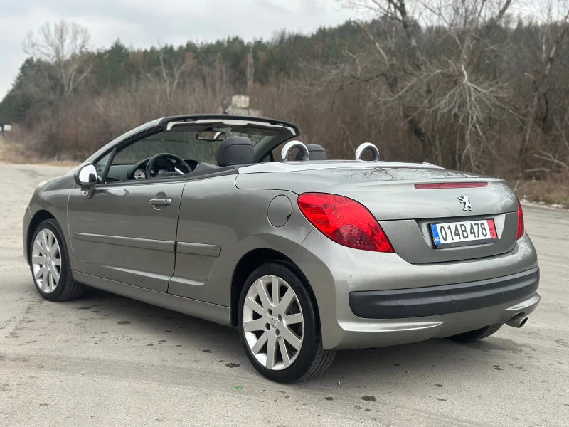 Peugeot 207 CC 1.6i ROLAND GARROS КЛИМАТРОНИК НОВ ВНОС НАВИ, снимка 7 - Автомобили и джипове - 48954446