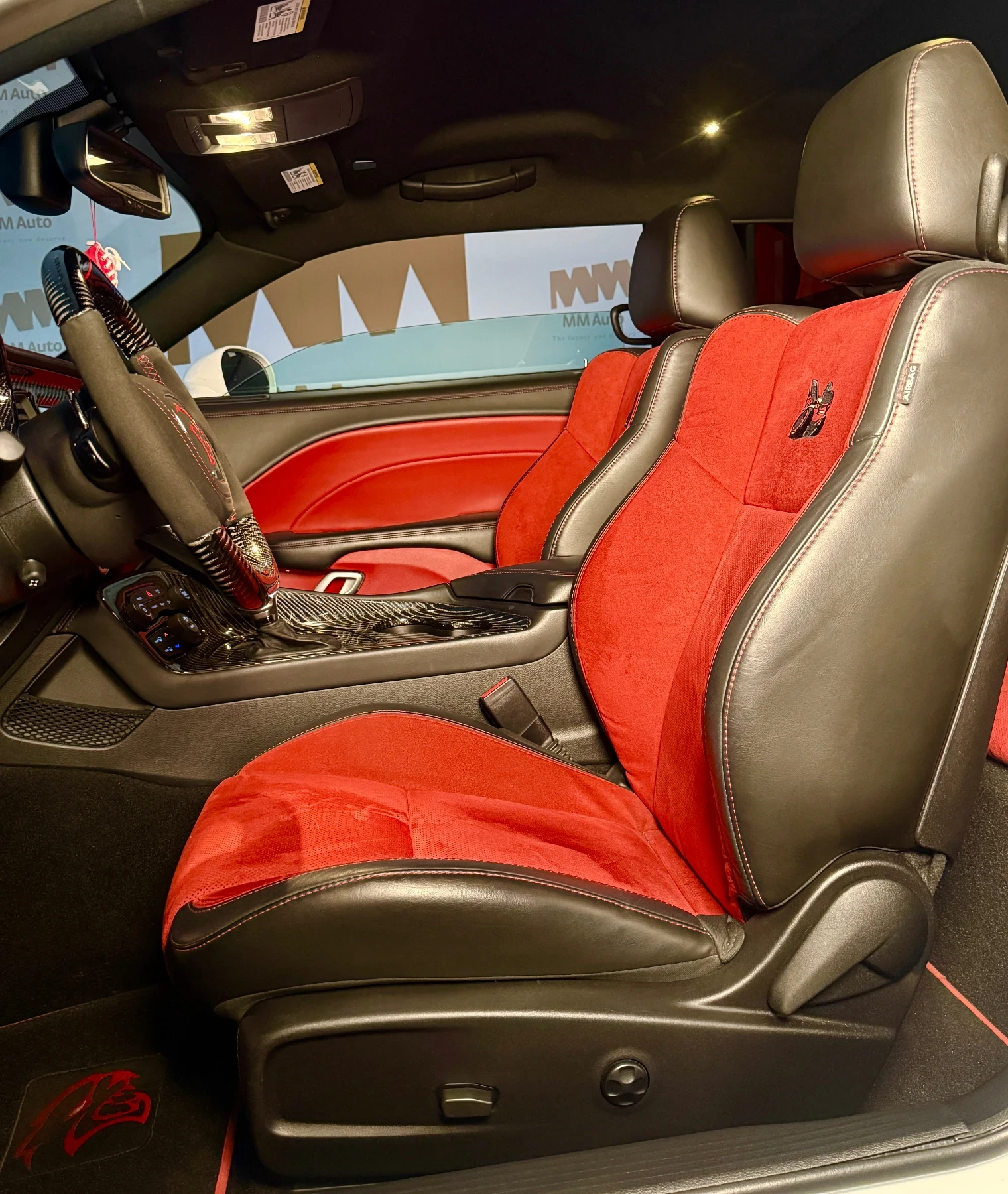 Dodge Challenger Scat Pack 392 SRT   Carbon Interior Wide Body Kit - изображение 8